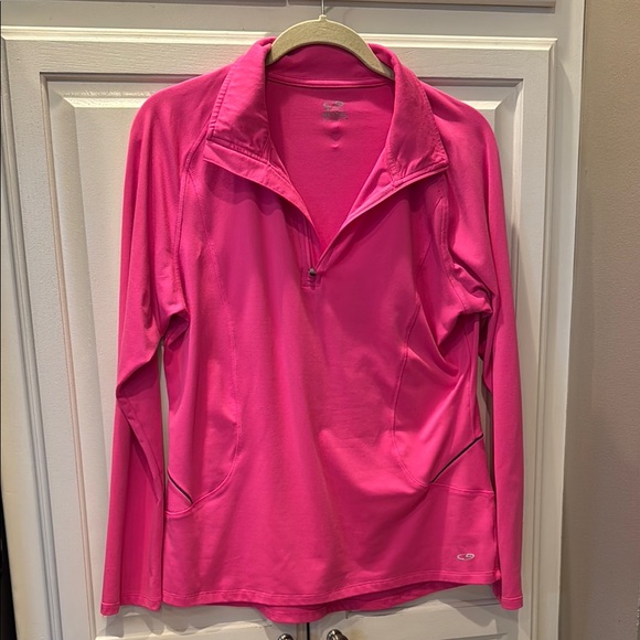 Champion C9 Quarter 1/4 Zip Run Athletic Tops Long Sleeve Set of 2 sz Large - Picture 4 of 16